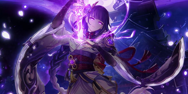 原神雷电将军触摸 无遮版