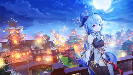 原神甘雨触摸 2.0版本